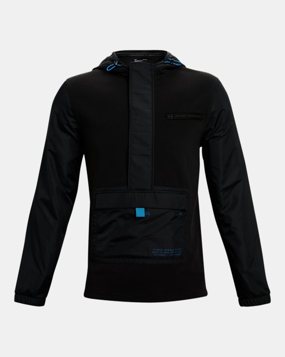 เสื้อแจ็คเก็ต ColdGear® Infrared Utility ½ Zip สำหรับผู้ชาย, Black, pdpMainDesktop image number 7